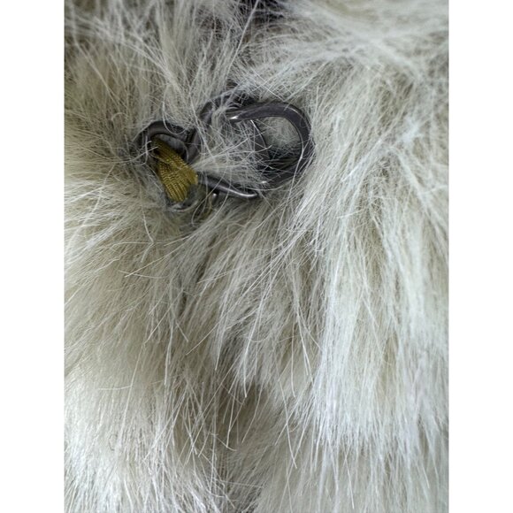 NWT Free People Shoreditch Faux Fur Maxi Topcoat Pistachio Size XS Light Green - Picture 11 of 11